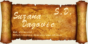 Suzana Dagović vizit kartica